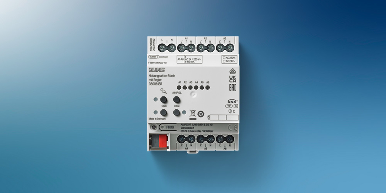 KNX Heizungsaktor 6-fach bei EMS-Götz Elektro-Multimedia-Service in Berching