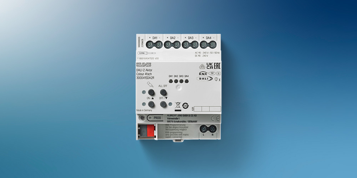 KNX DALI 2 Gateway Colour bei EMS-Götz Elektro-Multimedia-Service in Berching